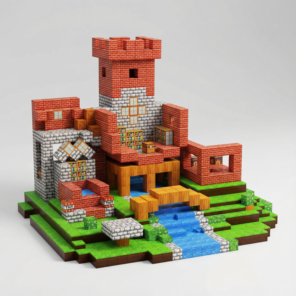 Klarvo Pixelkloss  - Äventyrsriket